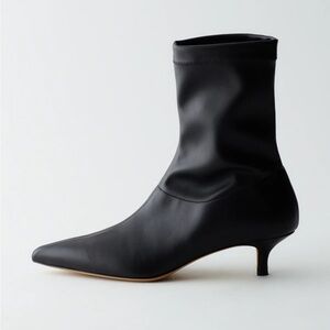 Tibi Caden stretch bootie